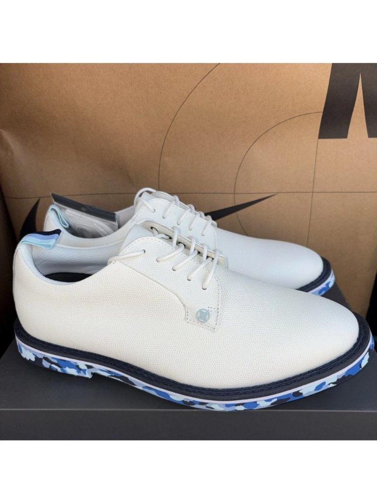 New G/Fore G/Lock Camo Gallivanter Golf White Blue Camo Men Size 11.5